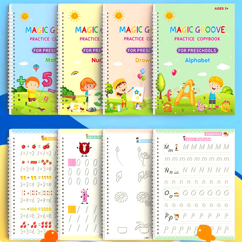 Magic Children's Copy Book (pack of 4)